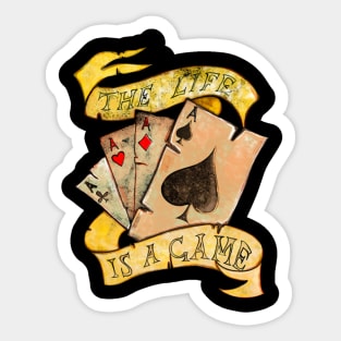 old school tattoo Sticker